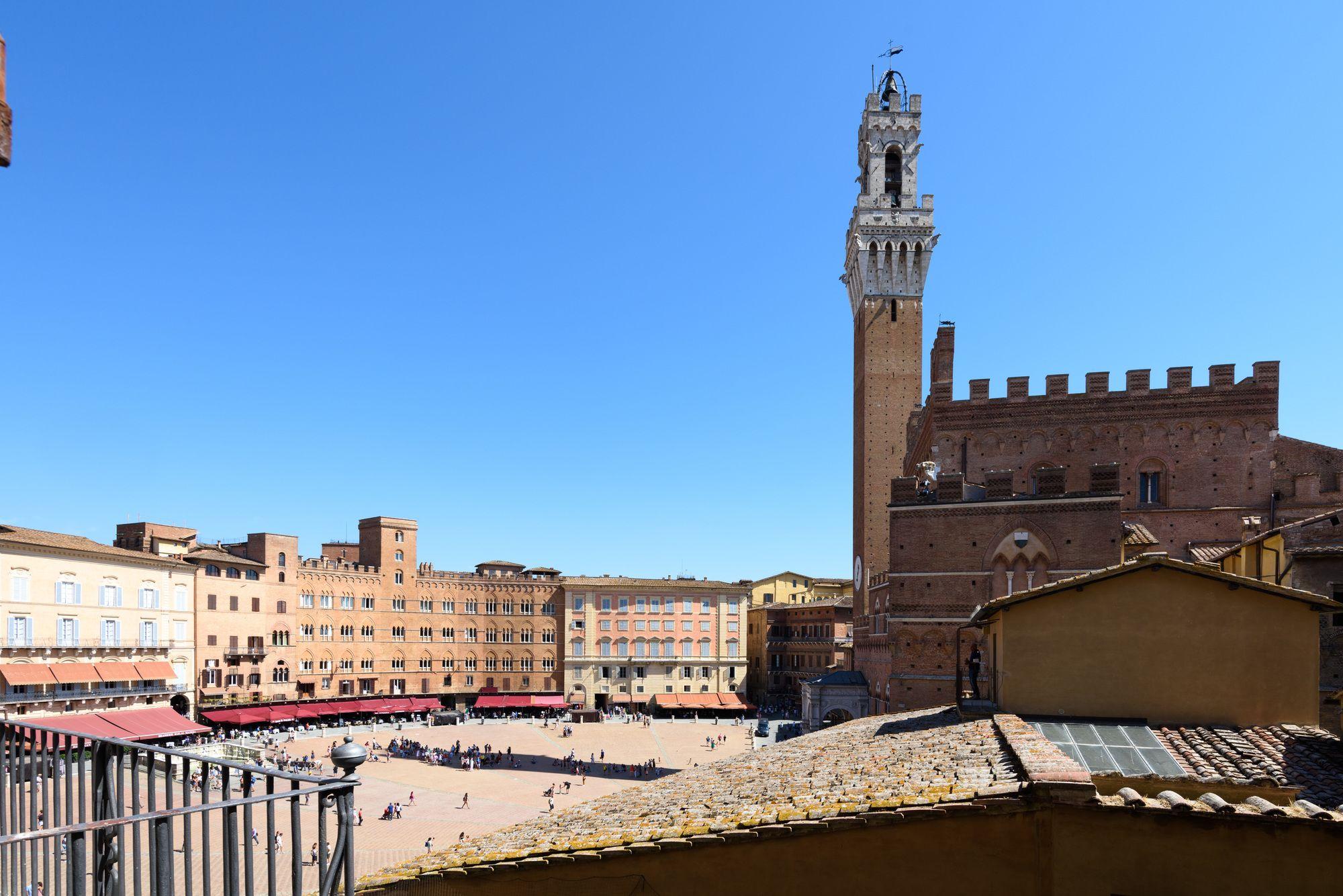 La Terrazza Sul Campo-Rooms Only Siena Exterior photo